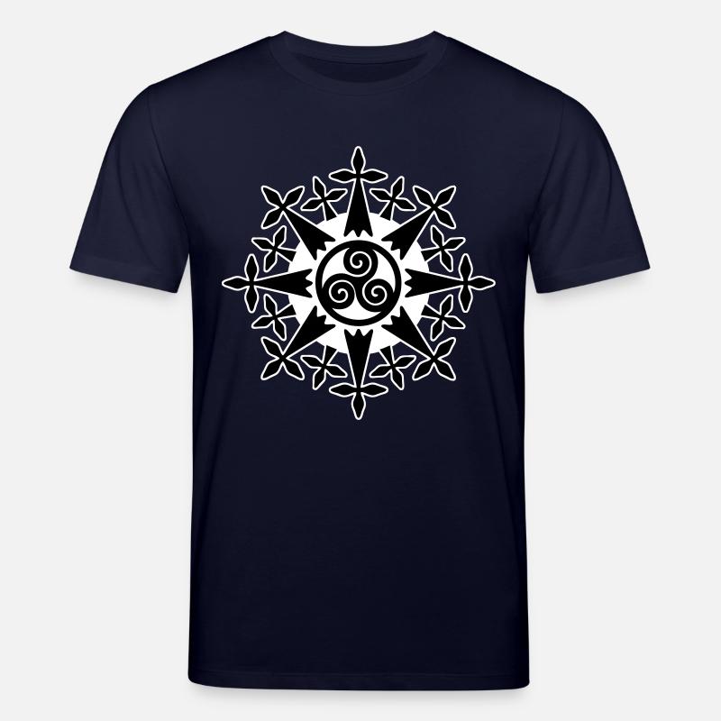 Bretagne Hermines - T-shirt bio CREATOR Stanley/Stella Unisexe - marine