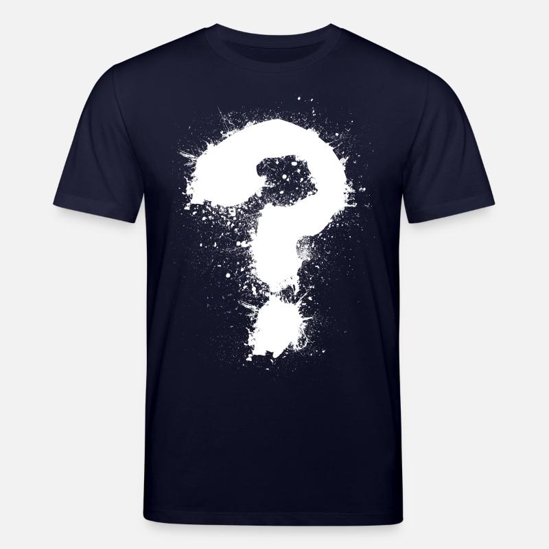 Point d'interrogation - T-shirt bio CREATOR Stanley/Stella Unisexe - marine