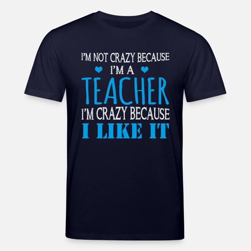 Teacher I like it - Stanley/Stella Unisex Bio-T-Shirt CREATOR  - Navy