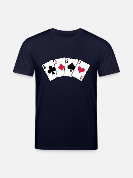 cards_3c2 - Stanley/Stella CREATOR Unisex Organic T-Shirt - navy