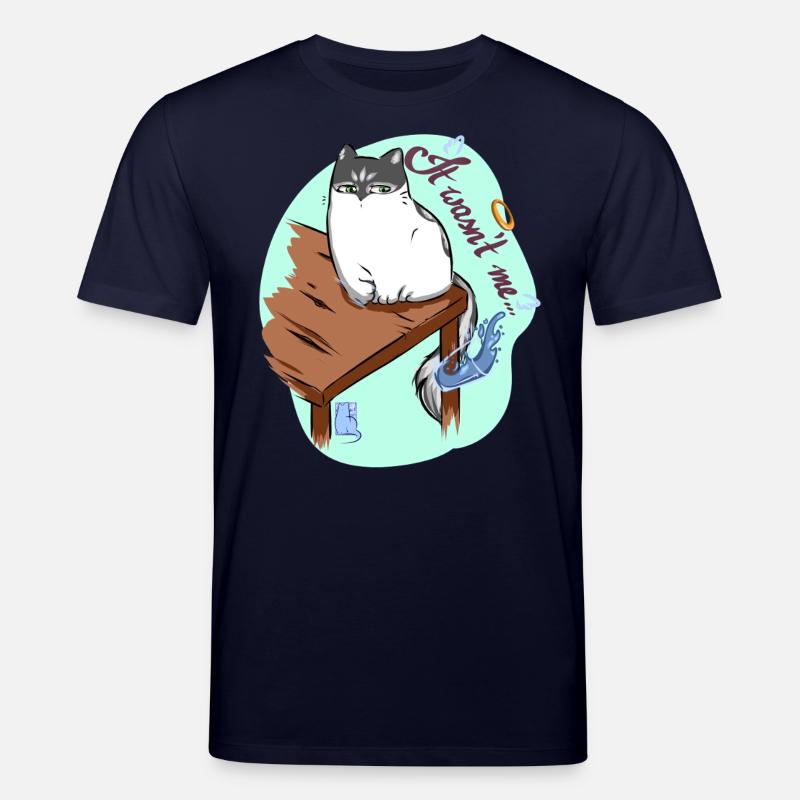 It wasn't me - Stanley/Stella Unisex Bio-T-Shirt CREATOR  - Navy