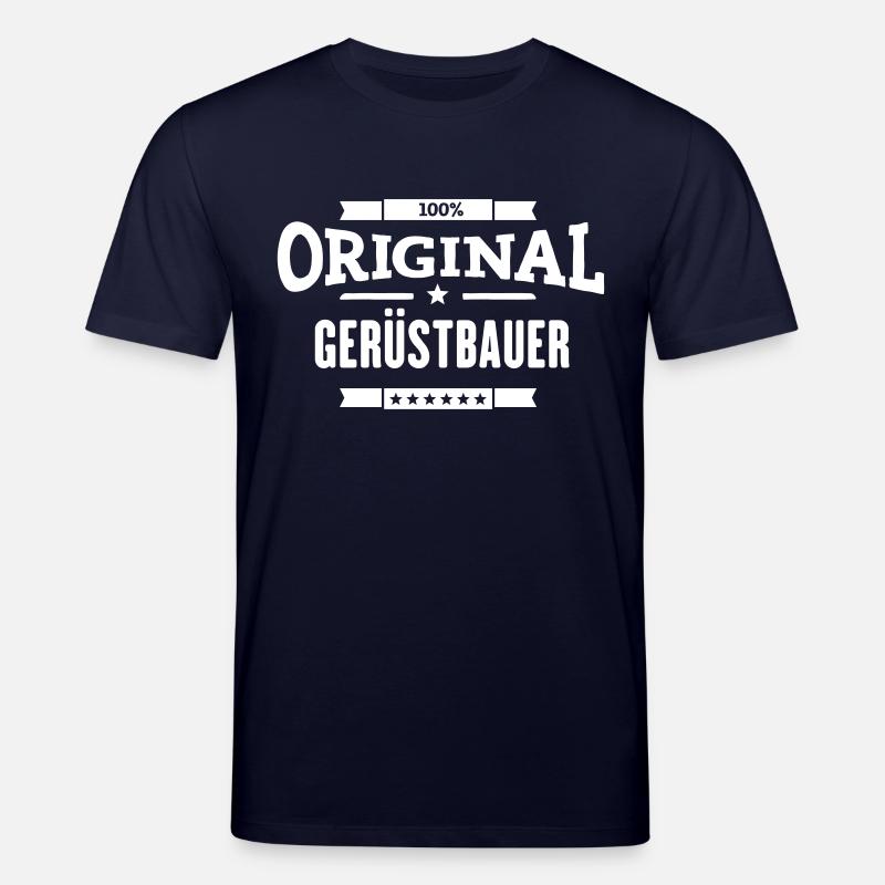 100% Gerüstbauer - Stanley/Stella Unisex Bio-T-Shirt CREATOR  - Navy