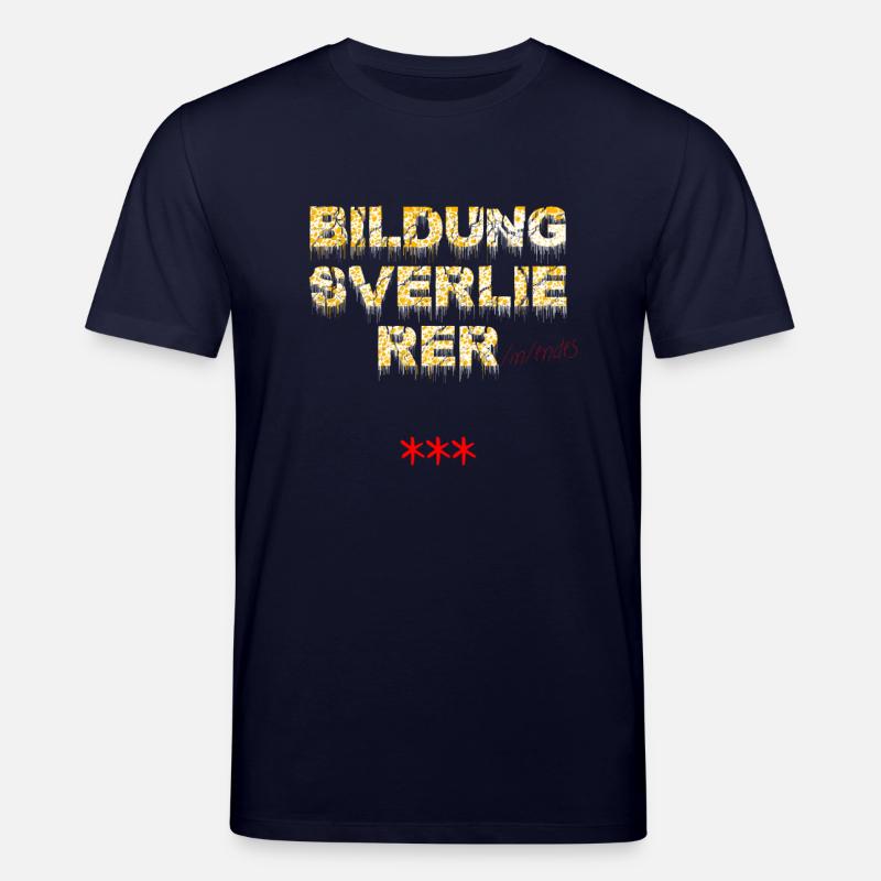 bildungsverlierer/in/endes - Stanley/Stella Unisex Bio-T-Shirt CREATOR  - Navy