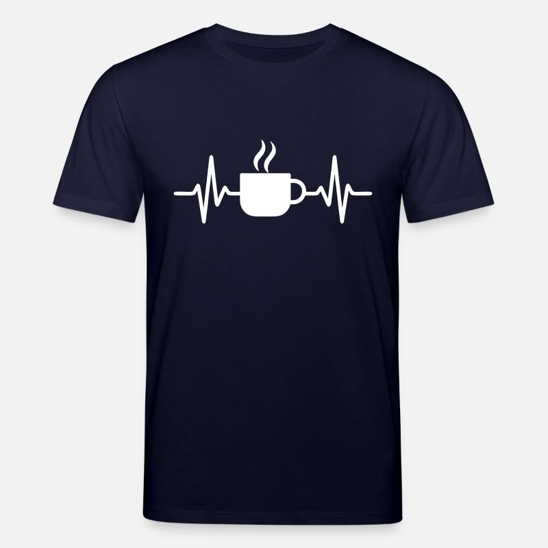 Kaffeetasse Morgenpause - Stanley/Stella Unisex Bio-T-Shirt CREATOR - Navy