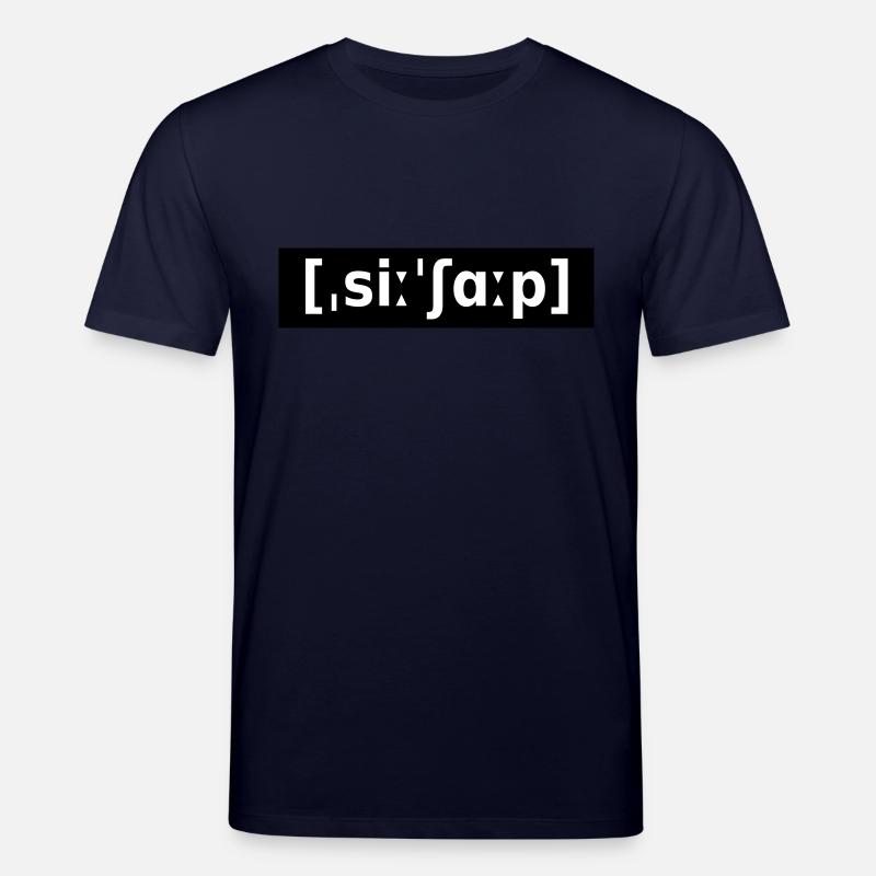 C # - C SHARP - LAUTSCHRIFT - Stanley/Stella CREATOR Unisex Organic T-Shirt - navy