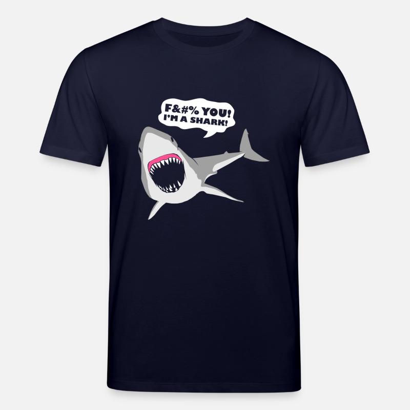 Ich bin ein Hai! - Stanley/Stella Unisex Bio-T-Shirt CREATOR  - Navy