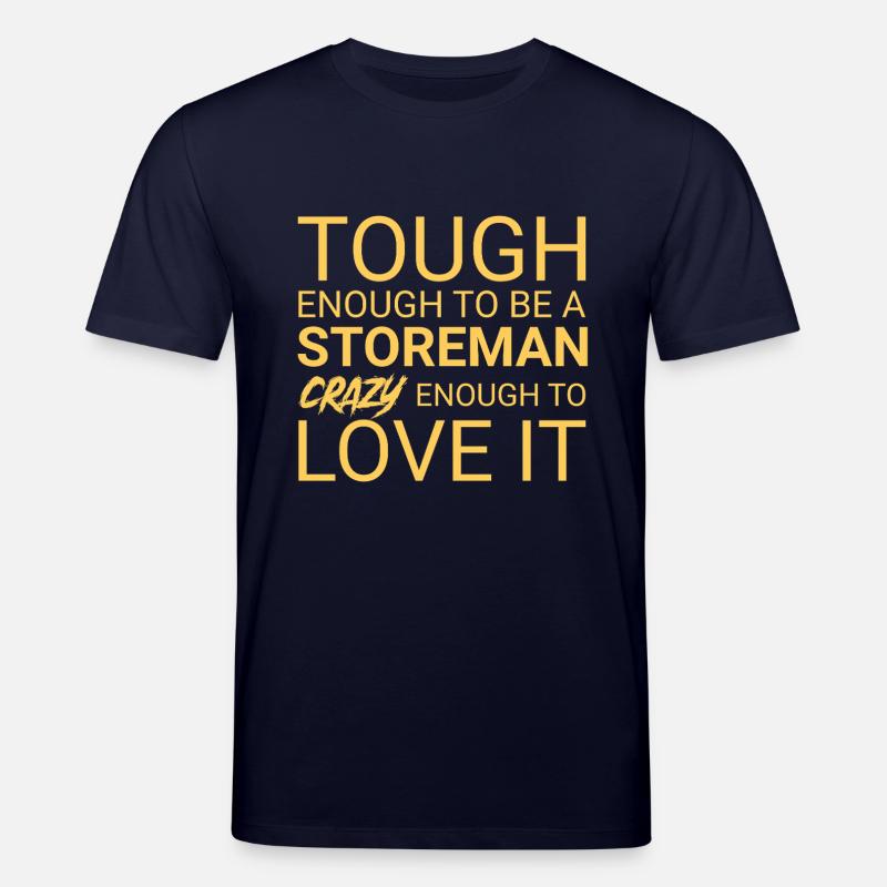 Storeman Crazy - Stanley/Stella Unisex Bio-T-Shirt CREATOR  - Navy