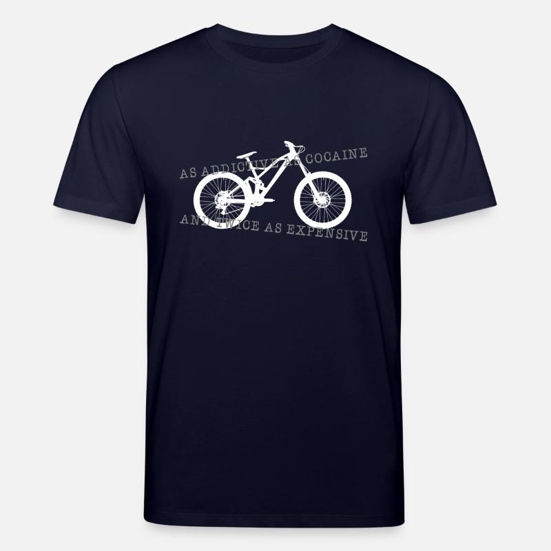 Downhill addictive - Stanley/Stella Unisex Bio-T-Shirt CREATOR - Navy
