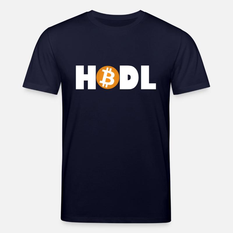 Mode Bitcoin HODL : Activé - T-shirt bio CREATOR Stanley/Stella Unisexe - marine