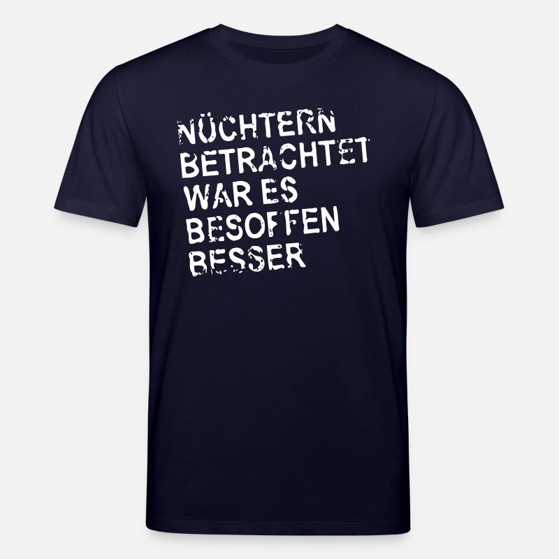 Nuechtern - Stanley/Stella Unisex Bio-T-Shirt CREATOR  - Navy