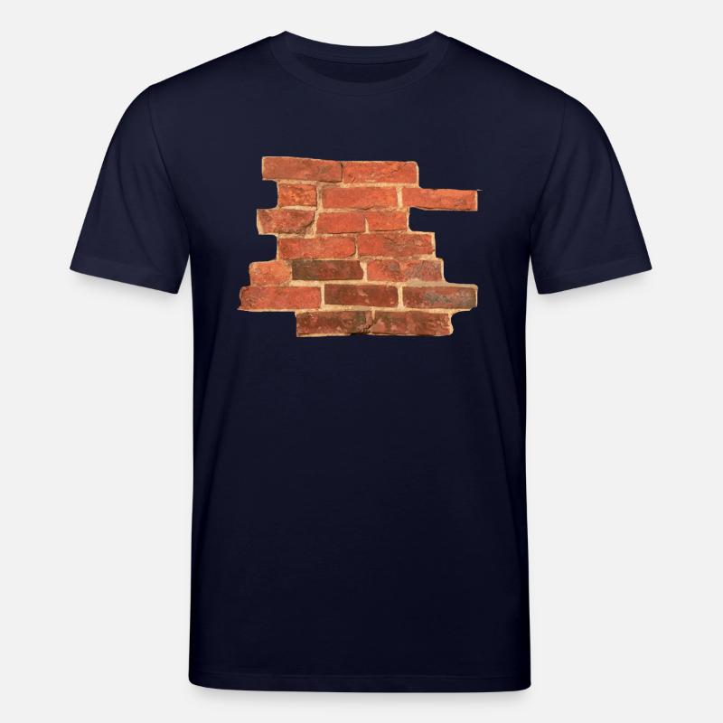 Mauern - Stanley/Stella Unisex Bio-T-Shirt CREATOR  - Navy