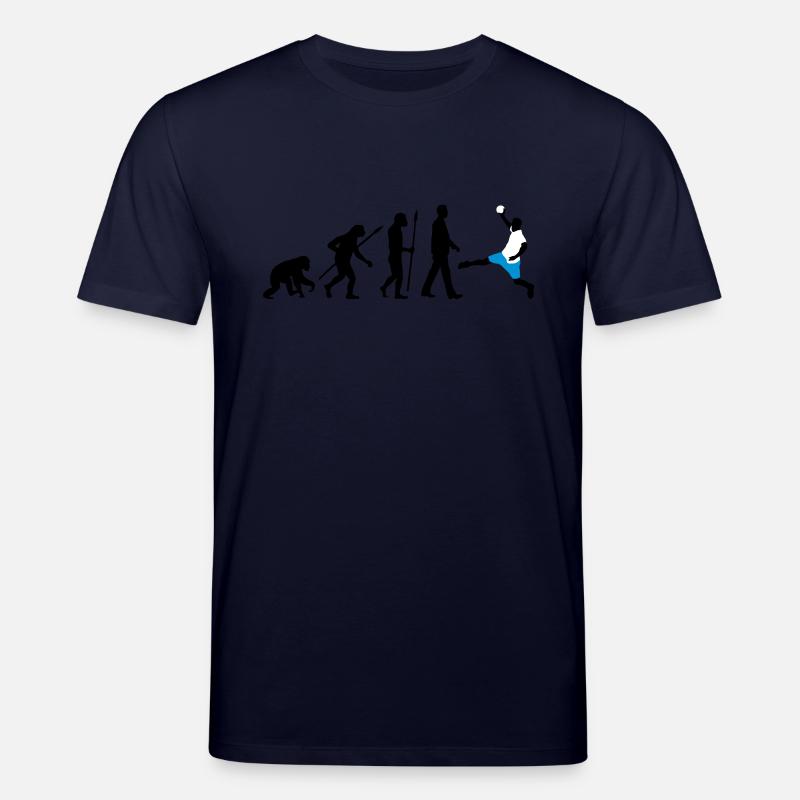 evolution_handball_102012_a_3c - T-shirt bio CREATOR Stanley/Stella Unisexe - marine