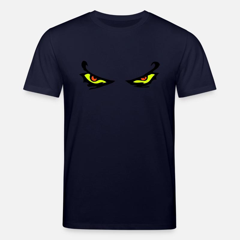 Evil Eyes - Stanley/Stella Unisex Bio-T-Shirt CREATOR  - Navy