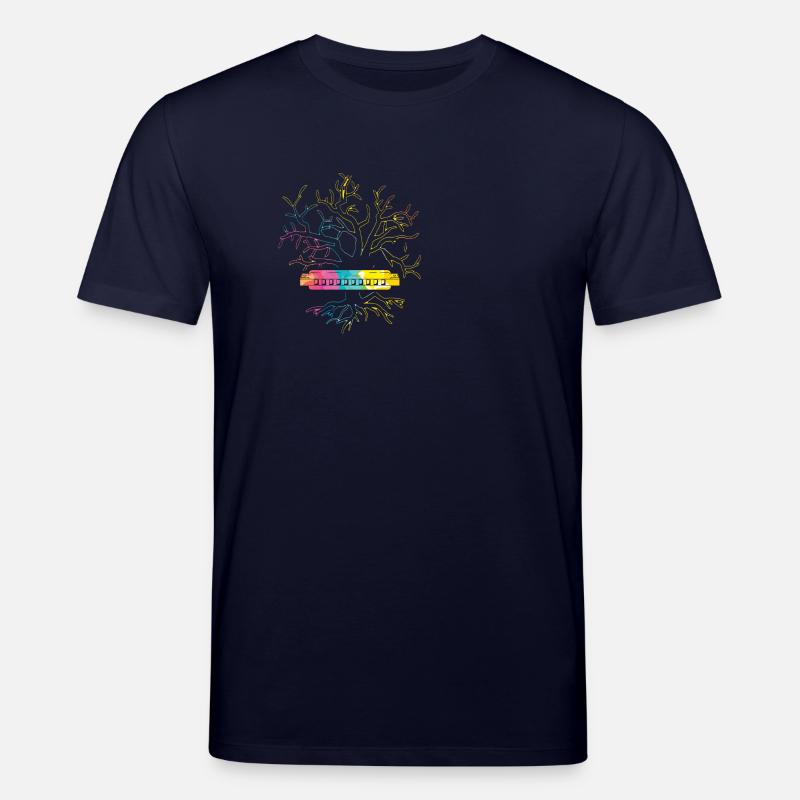 Harmonica Harmonica - Stanley/Stella CREATOR Unisex Organic T-Shirt - navy