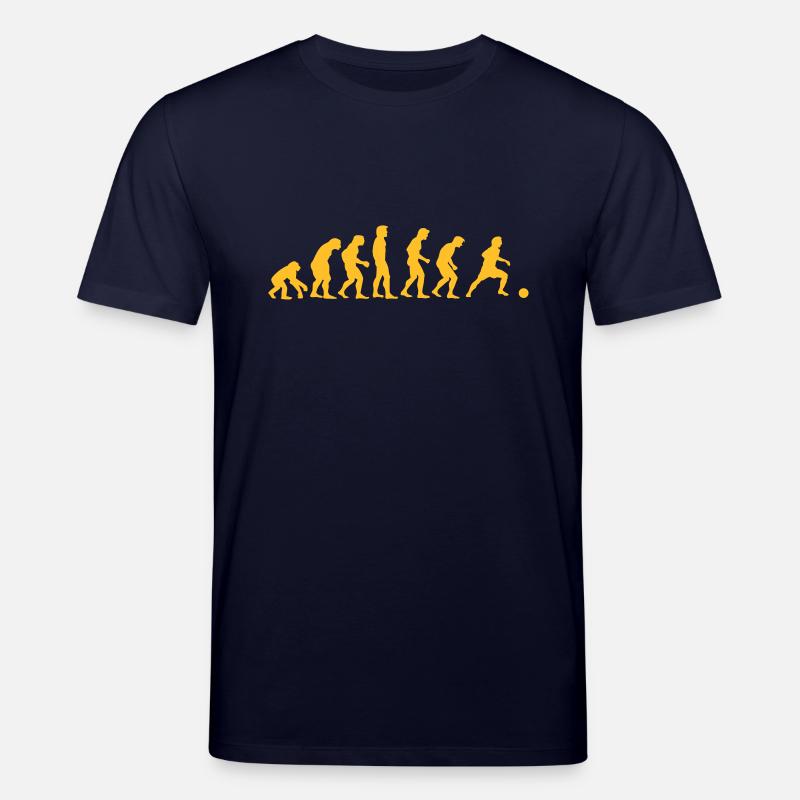 soccer Evolution - T-shirt bio CREATOR Stanley/Stella Unisexe - marine