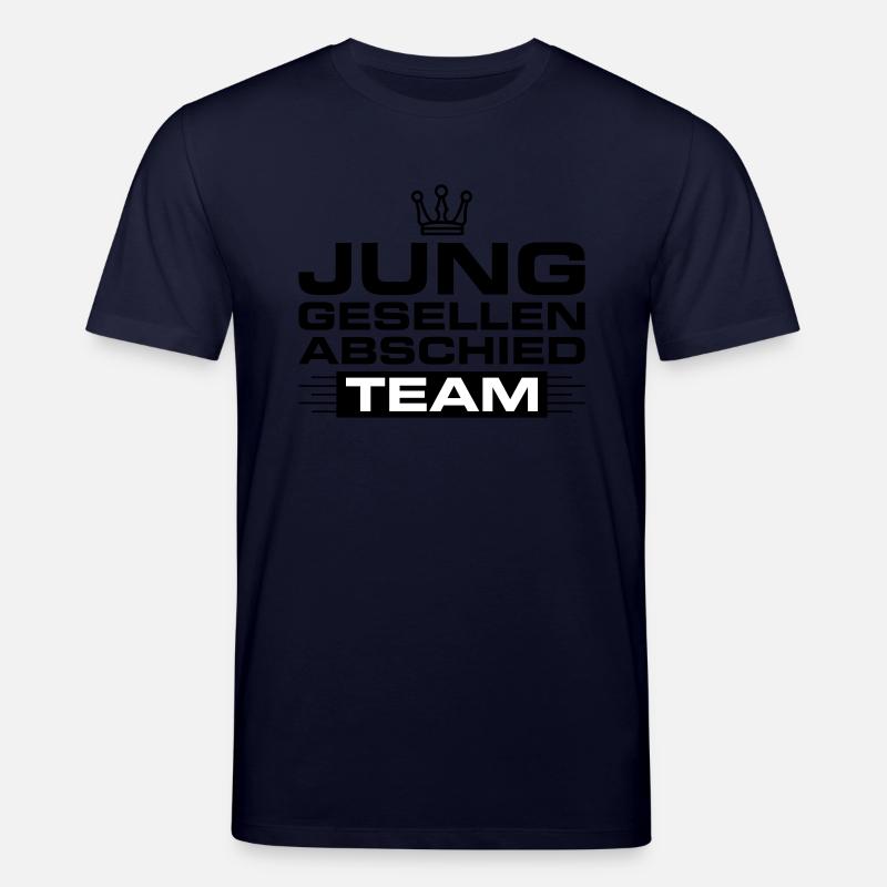 Junggesellen Abschied Team - Stanley/Stella Unisex Bio-T-Shirt CREATOR  - Navy