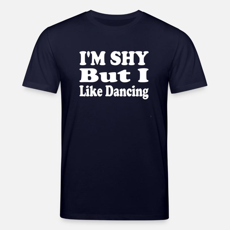 Timide Mais amour Danse - T-shirt bio CREATOR Stanley/Stella Unisexe - marine