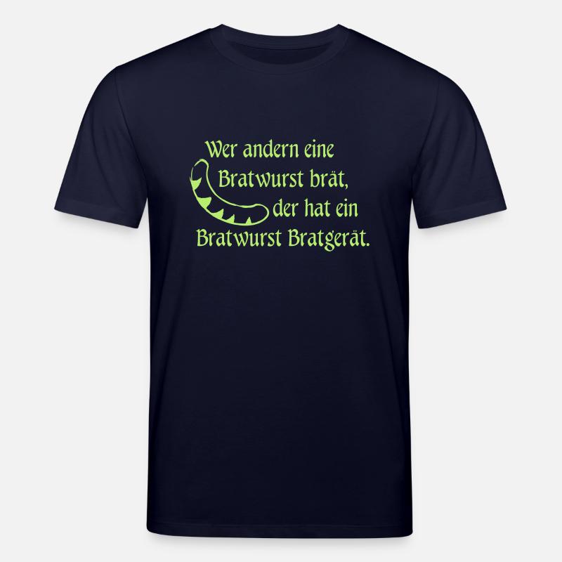 Bratwurst Bratgerät - Stanley/Stella Unisex Bio-T-Shirt CREATOR  - Navy