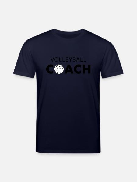 Volleyball Coach - Stanley/Stella Unisex Bio-T-Shirt CREATOR - Navy