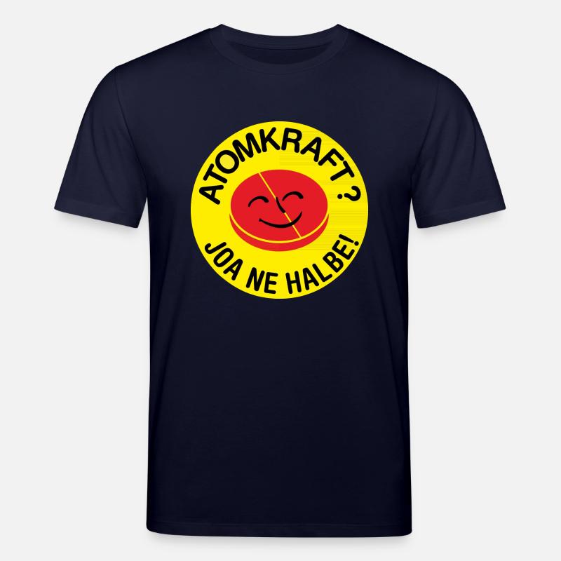 Halbe Atomkraft - Stanley/Stella Unisex Bio-T-Shirt CREATOR  - Navy