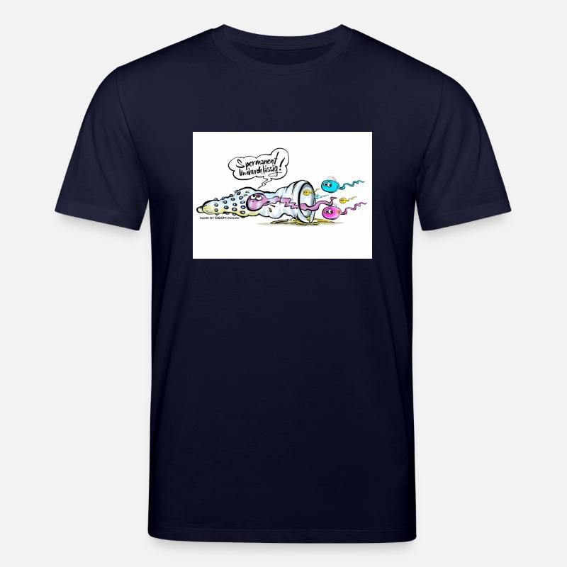 Spermanent - Stanley/Stella Unisex Bio-T-Shirt CREATOR  - Navy