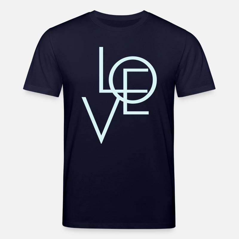 LOVE - Stanley/Stella Unisex Bio-T-Shirt CREATOR  - Navy