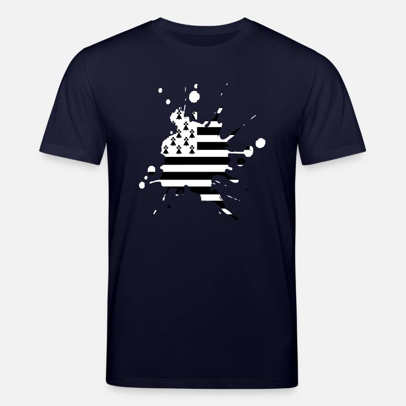 UK-Flagge Patch 2 - Stanley/Stella Unisex Bio-T-Shirt CREATOR  - Navy