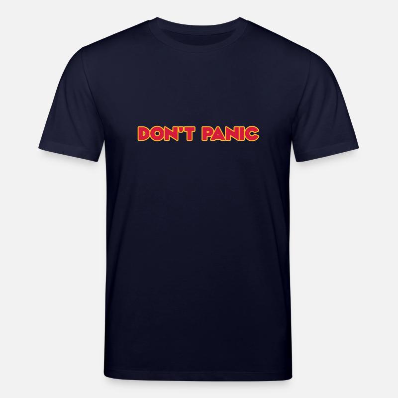 Don't Panic - Stanley/Stella Unisex Bio-T-Shirt CREATOR - Navy