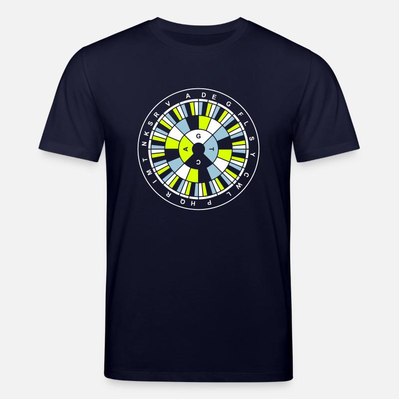 Genetic Code Nerd v1 - Stanley/Stella Unisex Bio-T-Shirt CREATOR  - Navy