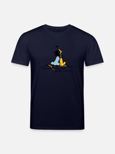 forever friends - Stanley/Stella CREATOR Unisex Organic T-Shirt - navy