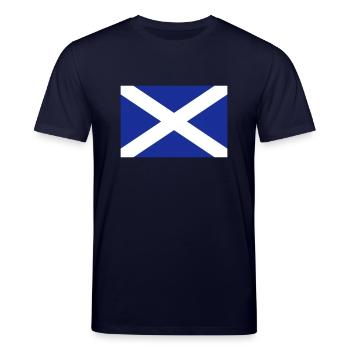scotland flag - Stanley/Stella Unisex Bio-T-Shirt CREATOR  - Navy - Vorne