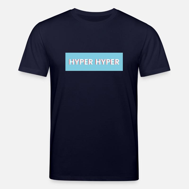 HYPER HYPER pixel - T-shirt bio CREATOR Stanley/Stella Unisexe - marine