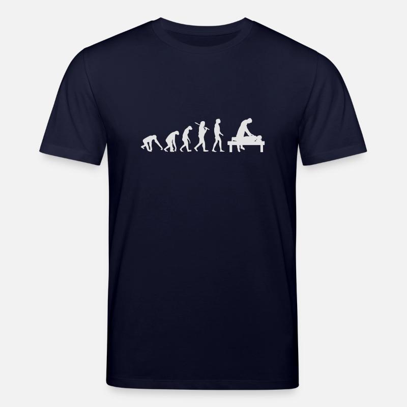 BURNOUT EVOLUTION - Stanley/Stella Unisex Bio-T-Shirt CREATOR  - Navy