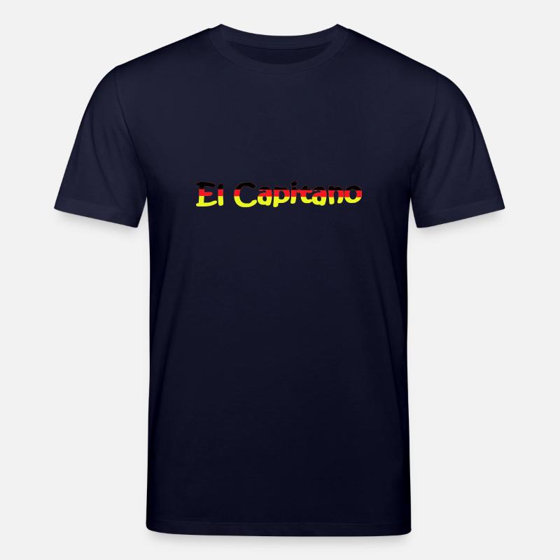 Fußball, el capitano - Stanley/Stella Unisex Bio-T-Shirt CREATOR  - Navy