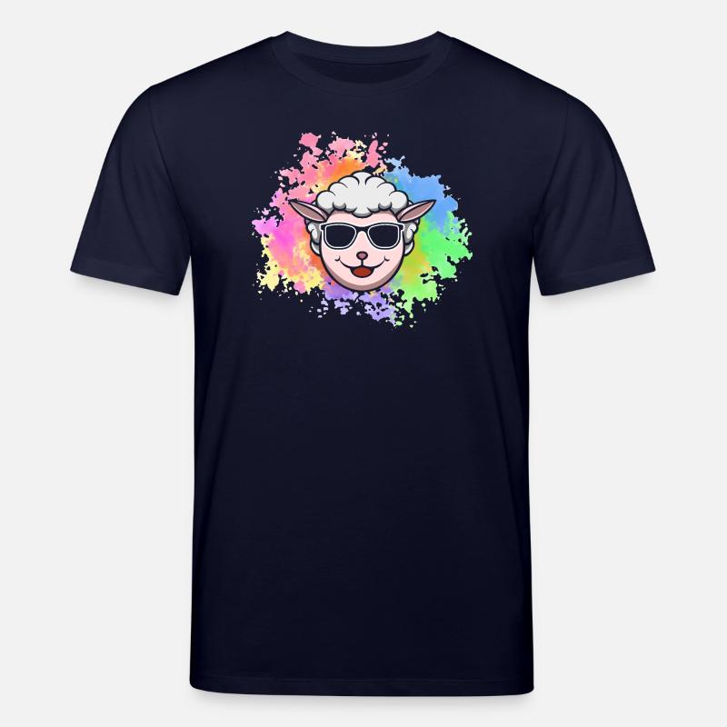 Schäfer Schaf - Stanley/Stella Unisex Bio-T-Shirt CREATOR  - Navy