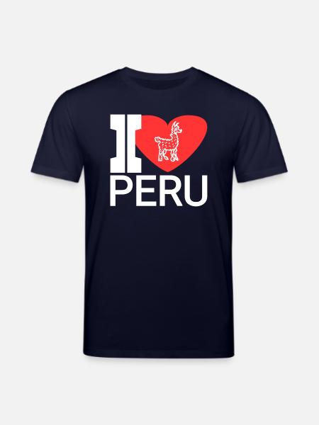 Lieblingsland peru - Stanley/Stella Unisex Bio-T-Shirt CREATOR  - Navy