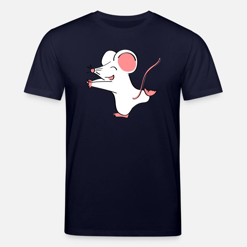 Mäusepaar Teil 1 - Stanley/Stella Unisex Bio-T-Shirt CREATOR  - Navy
