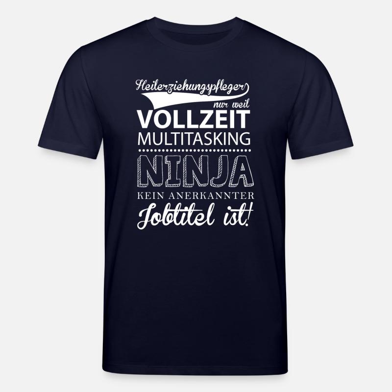 Heilerziehungspfleger - Stanley/Stella Unisex Bio-T-Shirt CREATOR  - Navy