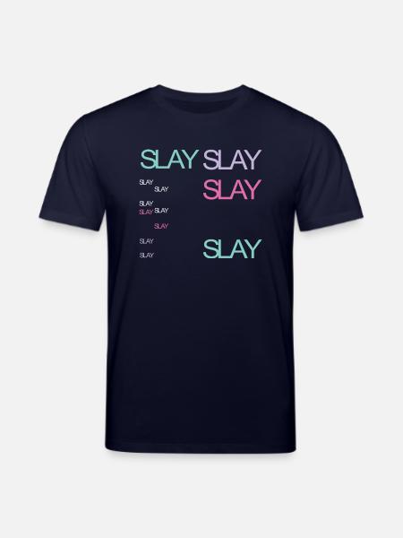 Slay - Stanley/Stella CREATOR Unisex Organic T-Shirt - navy