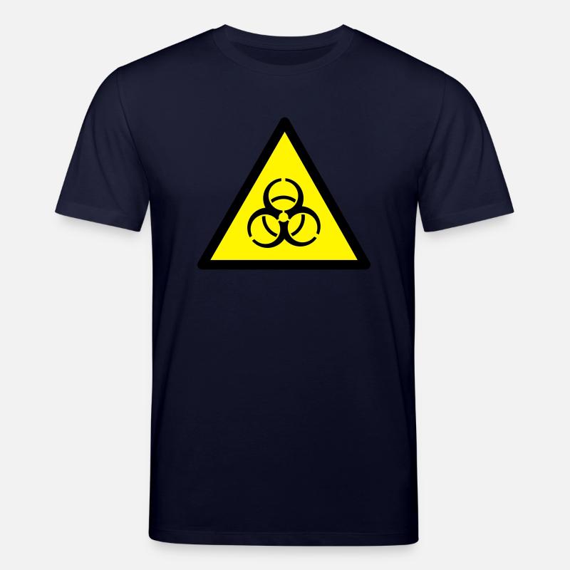 Warnung vor Biogefährung - Stanley/Stella Unisex Bio-T-Shirt CREATOR  - Navy