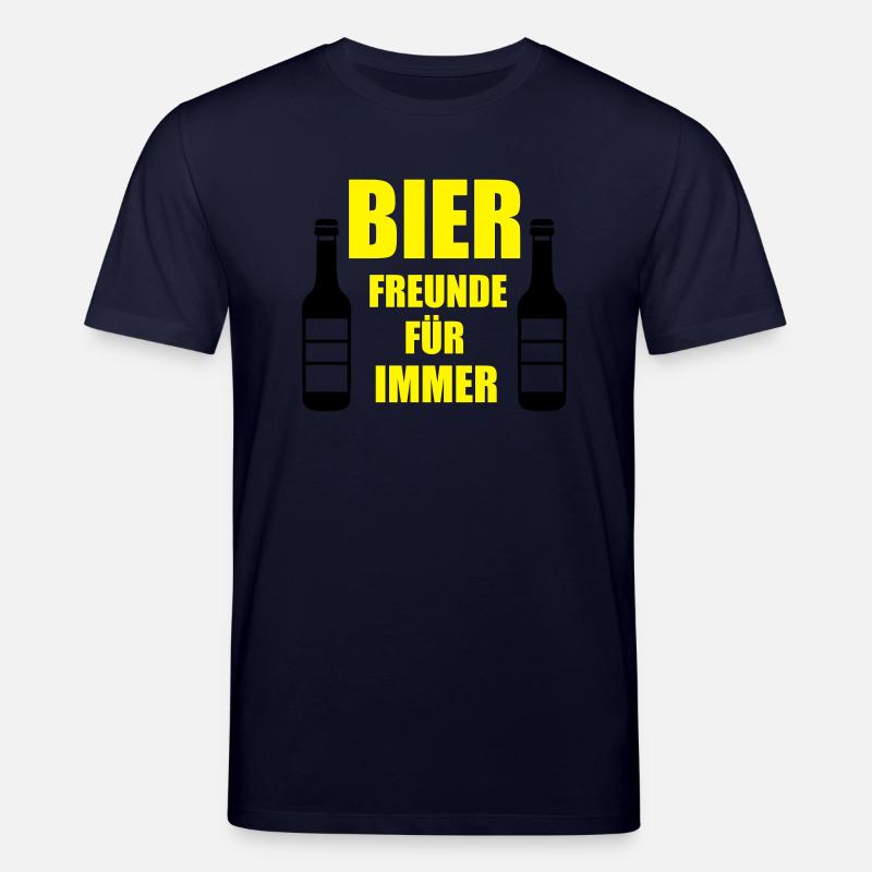 bier_freunde - Stanley/Stella Unisex Bio-T-Shirt CREATOR  - Navy
