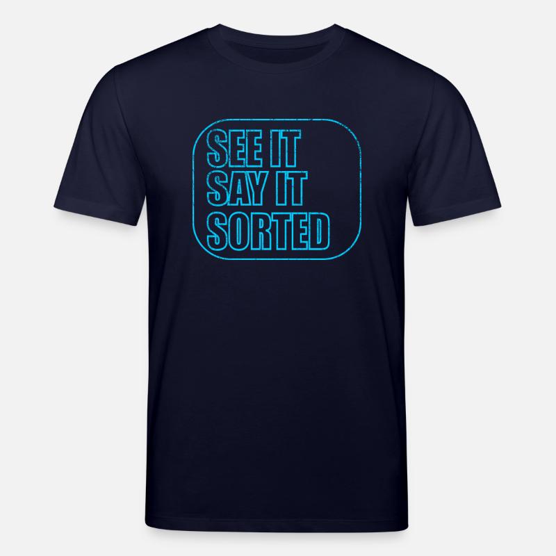 VOYEZ-LE DIRE QUE C’EST RÉGLÉ - T-shirt bio CREATOR Stanley/Stella Unisexe - marine