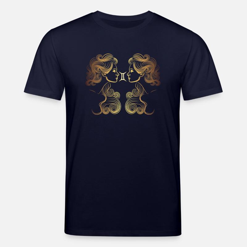 gemini2 Zeichenfläche 1 - Stanley/Stella Unisex Bio-T-Shirt CREATOR  - Navy