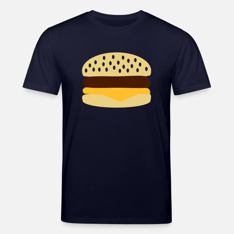 Burger - Hamburger - Stanley/Stella Unisex Bio-T-Shirt CREATOR - Navy