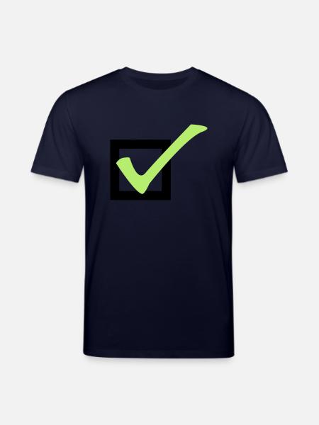 check - T-shirt bio CREATOR Stanley/Stella Unisexe - marine