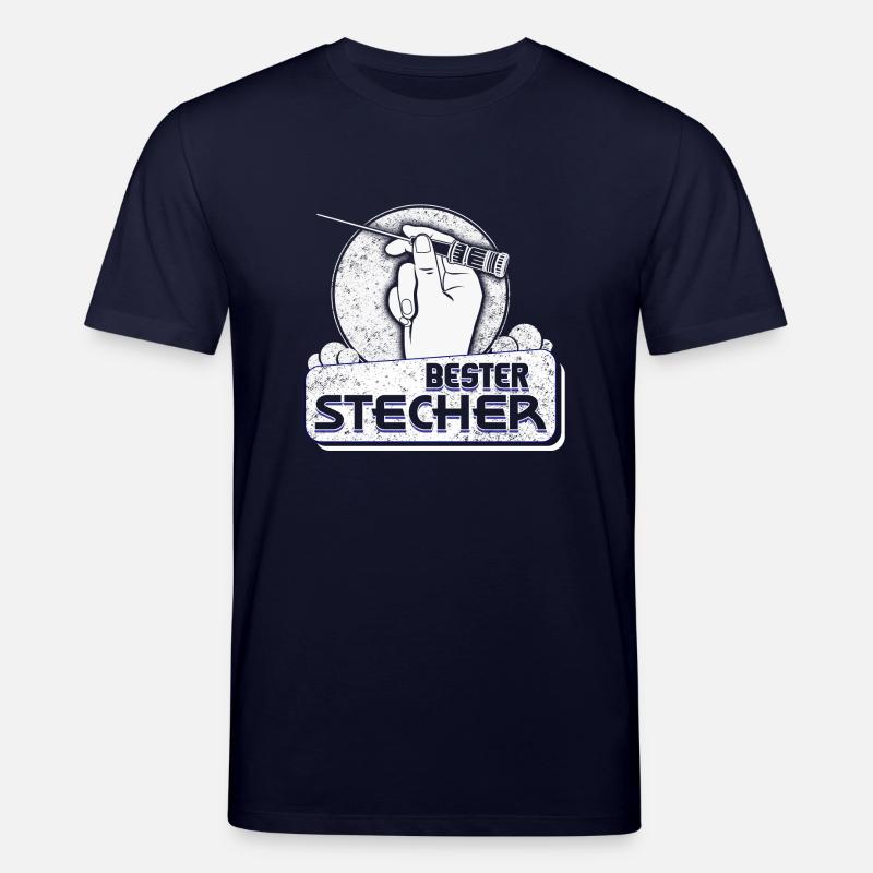 Bester Stecher Krankenpfleger - Stanley/Stella Unisex Bio-T-Shirt CREATOR  - Navy