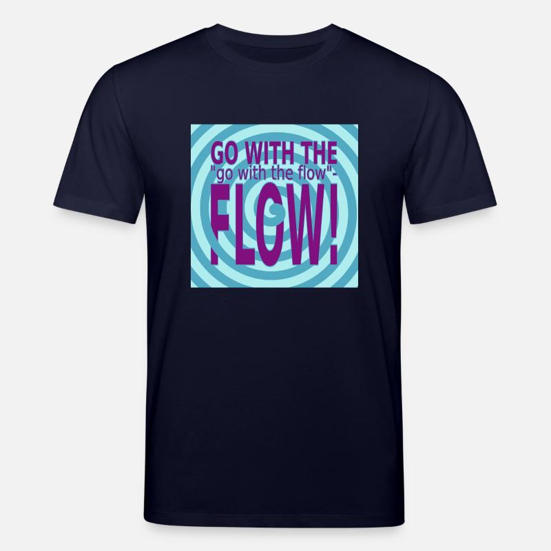 GO with the FLOW! - Stanley/Stella Unisex Bio-T-Shirt CREATOR  - Navy