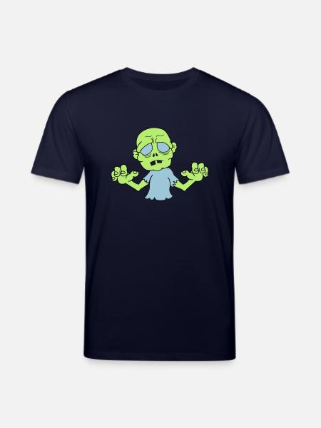 (zombie_2) - Stanley/Stella Unisex Bio-T-Shirt CREATOR - Navy