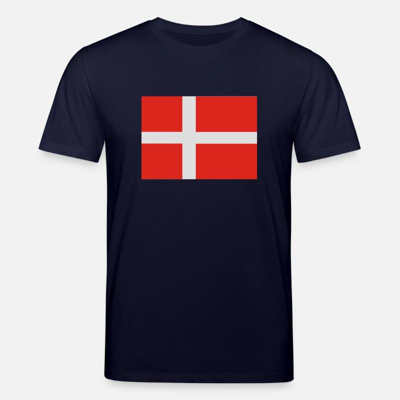 dkflag - Stanley/Stella CREATOR økologisk unisex-T-shirt - marinblå