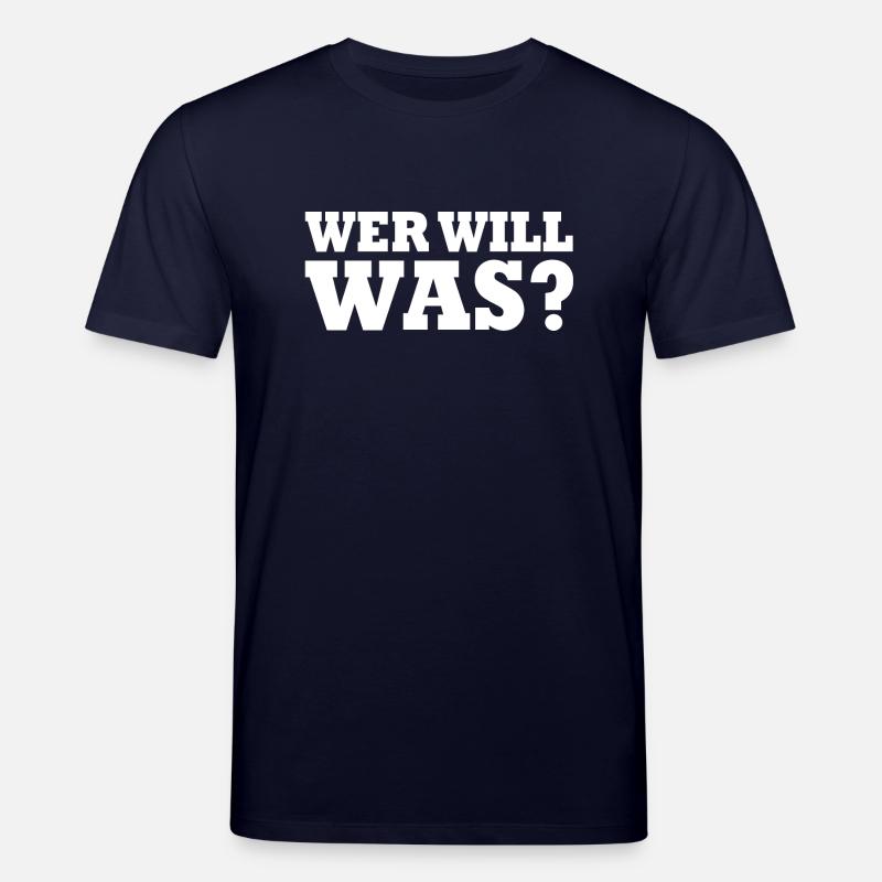 Wer will was - Stanley/Stella Unisex Bio-T-Shirt CREATOR - Navy